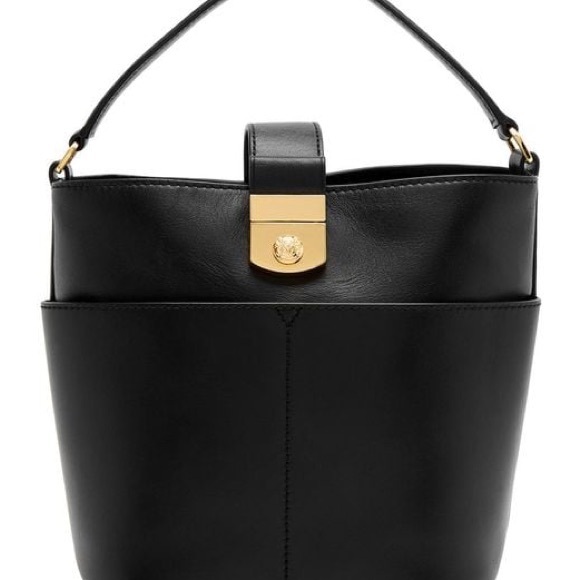 The Crest Lock Leather Bucket Bag
Veronica Beard - Picture 3 of 11
